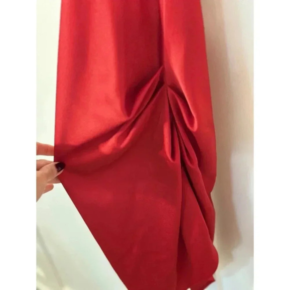 Women's Gianni Bini Red Mini Dress Size 0 - Picture 4 of 9